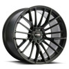 Cray Astoria 18x9.5 5x4.75 Matte Black Wheel 18" 56mm For Corvette Rim