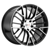 Cray Astoria 19x10.5 5x4.75 Gloss Black W/ Mirror Cut Face Wheel 19" 65mm Rim