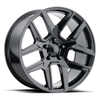 Performance Replicas PR192 22x10 6x5.5 Gloss Black Wheel 22" 25mm Rim