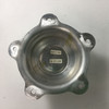 American Racing 3505293P Polished Plain Bolt-On Wheel Center Cap