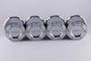Set 4 American Racing 1342100041C Chrome Center Cap Snap In 5x135 6x135 6x5.5