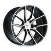 Cray Spider 19x11 5x4.75 Gloss Black W/ Mirror Cut Face Wheel 19" 76mm Rim