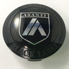 Asanti Black Label ABL22 ABL23 ABL24 Center Cap 1534S01 1534S01-C01 Black 3 Bar Wheel Center Cap