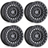 Set 4 20" Black Rhino Sentinel 20x9.5 6x135 12mm Wheels Matte Black Rims