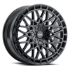 Set 4 18" Voxx V?xx Enzo Gloss Black Wheels 18x8 5x112 5x120 45mm Rims