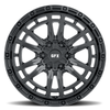 17" Voxx G-FX TR-24 Matte Black Wheel 17x9 6x135 6x5.5 12mm For Ford Chevy GMC