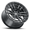 20" Voxx G-FX TR-24 Matte Black Wheel 20x9 6x5.5 12mm For Chevy GMC Cadillac Rim