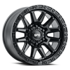 Set 4 18" Voxx G-FX T26 Matte Black Wheels 18x9 6x5.5 12mm Truck Suv Rims