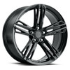 Set 4 20" Voxx Replica Camaro ZL1-1LF Gloss Black Wheels 20x10 5x120 35mm Rims
