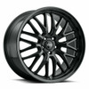 Set 4 20" Voxx Masi Gloss Black Wheels 20x9 5x120 32mm Rims