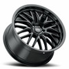 Set 4 20" Voxx Masi Gloss Black Wheels 20x9 5x120 25mm Rims