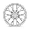 TSW Sebring 19x8.5 5x4.5 Silver W/  Mirror Cut Face Wheel 19" 40mm Rim