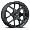 Set 4 18" Voxx Lago Gloss Black Wheels 18x8 5x115 5x120 20mm Rims