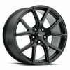 Set 4 18" Voxx Lumi Matte Black Wheels 18x8 5x112 40mm Rims