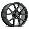 Set 4 20" Voxx Lumi Matte Black Wheels 20x9 5x4.5 34mm Rims