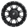 Set 4 18" Fuel D517 Krank 18x9 8x180 Matte Black Milled Wheels 20mm Truck Rims