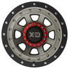 Set 4 XD XD137 Fmj 17x9 5x5 5x5.5 Satin Black Dark Tint Wheels 17" -12mm Rims
