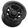 Set 4 XD XD137 Fmj 17x9 5x5 5x5.5 Satin Black Wheels 17" -12mm Rims