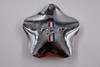 AfterMarket Chrome w/Rd,White,Blue Logo Wheel Center Cap Hub Cap AFTMARKET/6.5/ 6.5" Fits 98 Ford Mustang
