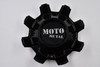 Moto Metal Gloss Black Wheel Center Cap CAP-MO804-GB MO804 Spider 22x10 20x10