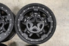 Set 4 XD XD827 Rockstar III 17x9 5x5 5x135 Matte Black Wheels 17" -12mm Rims