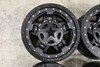 Set 4 XD XD827 Rockstar III 17x9 5x5 5x135 Matte Black Wheels 17" -12mm Rims