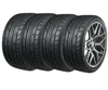 Nitto NT555 G2 high-performance street tire featuring an aggressive tread design for sports cars, muscle cars and performance vehicles