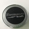 Bremmer Kraft BR4-2 Silver Black Center Cap BREMCAP2S C-195-1