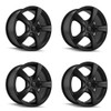 Set 4 17" Touren Tr9 17x7 Matte Black 5x105 5x4.25 Wheels 42mm Rims