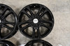 Set 4 16" Touren TR22 16x7 Black 4x100 4x4.5 Wheels 40mm Rims