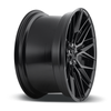 Set 4 Niche M190 Gamma 20x10.5 5x112 Matte Black Wheels 20" 27mm Rims