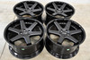 Set 4 Niche M192 Altair 19x10 5x120 Gloss Black Matte Black Wheels 19" 40mm