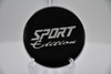 Sport Edition Black on Chrome Center Cap MG-P1669H-2 SE-BS70 JH3-1-CAP 2.75"