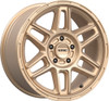 Set 4 KMC KM716 Nomad 17x8 5x120 Matte Bronze Wheels 17" 38mm Rims