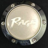 Rage Aftermarket Wheel Center Cap Chrome Silver 08162 2.625" Diameter RAG19