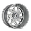 24" American Truxx Sweep 24x14 Brushed & Clear Coated 5x150 Wheel -76mm Rim