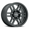 Set 4 15" Vision 355 Manx 2 Overland Satin Black Wheels 15x7.5 5x4.5 Rims -12mm