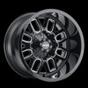 Set 4 20" Mayhem Cogent 20x9 Black Milled 6x135 6x5.5 Wheels 0mm Truck Suv Rims