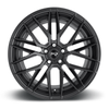 Set 4 Niche M190 Gamma 19x8.5 5x4.5 Matte Black Wheels 19" 35mm Rims