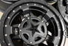 Set 4 XD XD827 Rockstar III 20x9 5x4.5 5x5 Matte Black Wheels 20" -12mm Rims