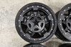 Set 4 XD XD827 Rockstar III 20x9 5x4.5 5x5 Matte Black Wheels 20" -12mm Rims