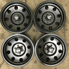 Set 4 American Racing AR172 Baja 16x8 8x6.5 Satin Black Wheels 16" 0mm Rims