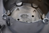 Genuine Vision C622204 C398-8V chrome replacement center cap with installation hardware