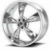 Set 4 American Racing AR605 Torq Thrust M 18x8 5x5 Chrome Wheels 18" 0mm Rims