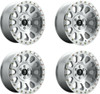 Set 4 18" Fuel D647 Vector 18x9 6x5.5 Diamond Machined Clear Coat Wheels 1mm Rim