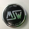 MSW PZ1 MSW85 D6 Chrome Black Center Cap XC566VW 2.75"