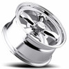 Set 4 15" Vision American Muscle 141H Legend Chrome Wheels 15x7 5x4.5 Rims 6mm