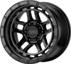 Set 4 KMC KM540 Recon 17x8.5 6x120 Satin Black Wheels 17" 18mm Rims