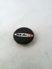 MAK Aftermarket Wheel Center Hub Cap Gloss Black Finish 2" Diameter MAK1
