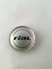 Rial Aftermarket Wheel Center Hub Cap Silver N12 2.75" Diameter RIA1